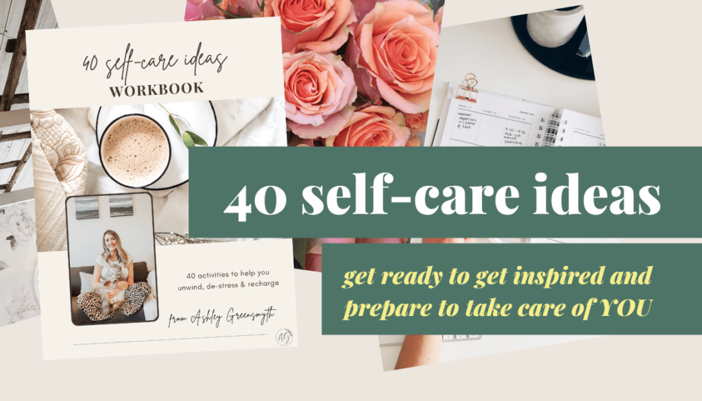 ideas for self-care