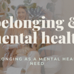Belonging and community mental health after therapy