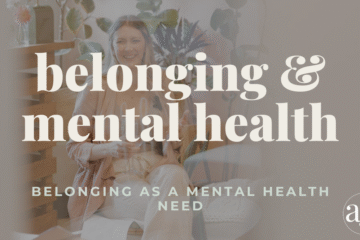 Belonging and community mental health after therapy