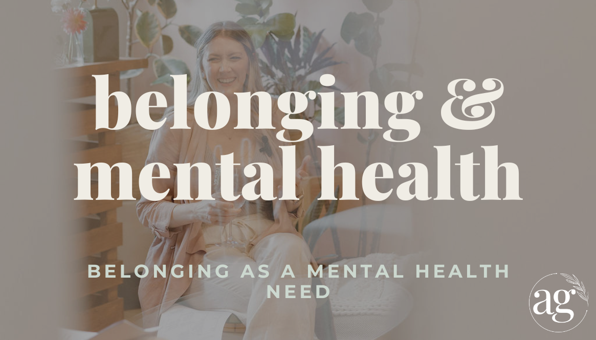Belonging and community mental health after therapy